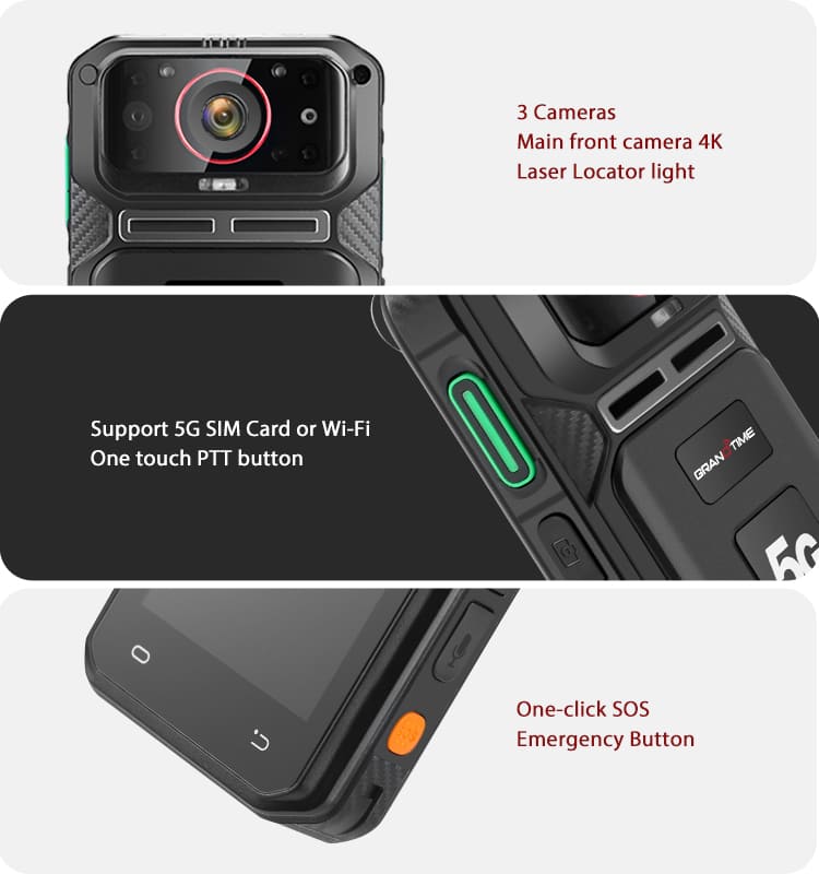 5G Body Camera for Public Safety