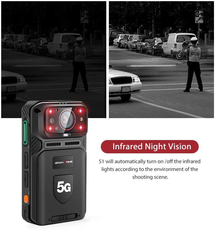 5G Body Camera for Smart City Management